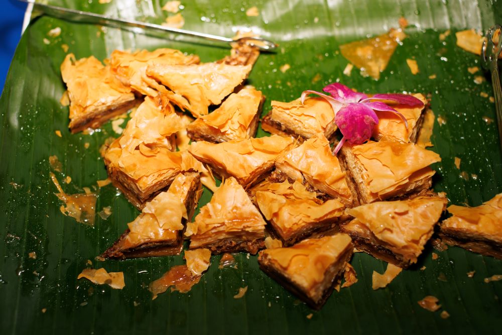 Baklava At The Reception